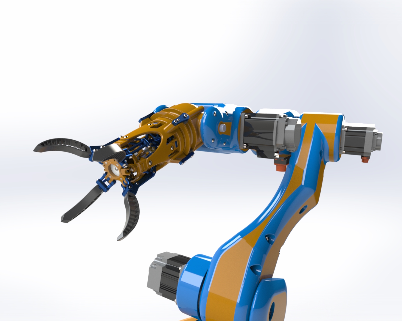 抓手机械臂 robotic-arm-printable-3d SW